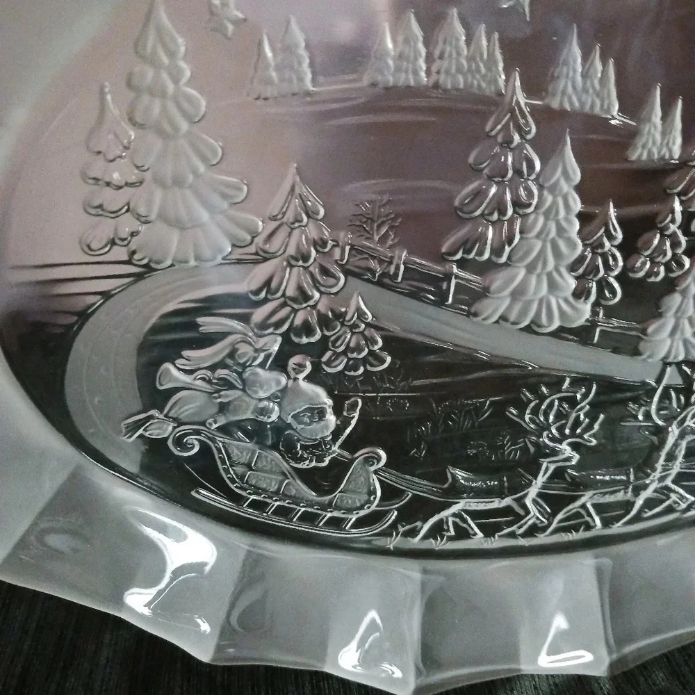 Mikasa christmas frosted